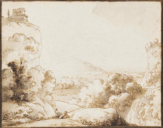 Kobell, Franz - Landschaftsstudien (4 Bll.)