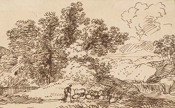 Kobell, Franz - Landschaftsstudien (4 Bll.)