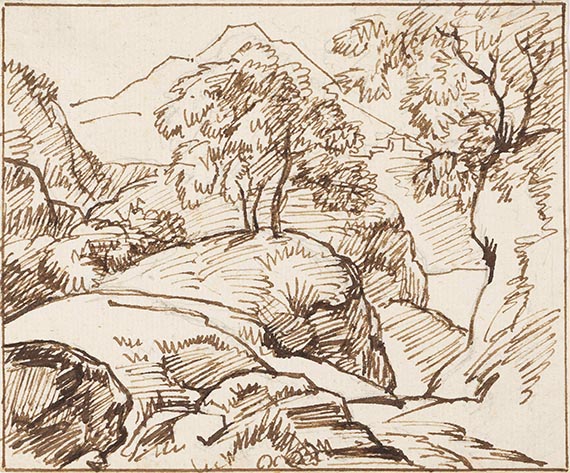 Kobell, Franz - Landschaftsstudien (5 Bll.)