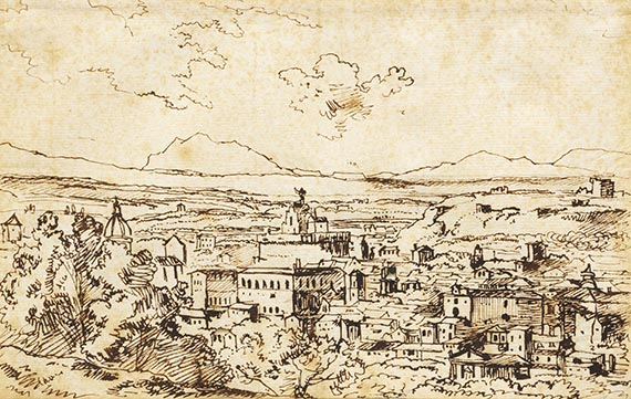 Kobell, Franz - Tuschfeder