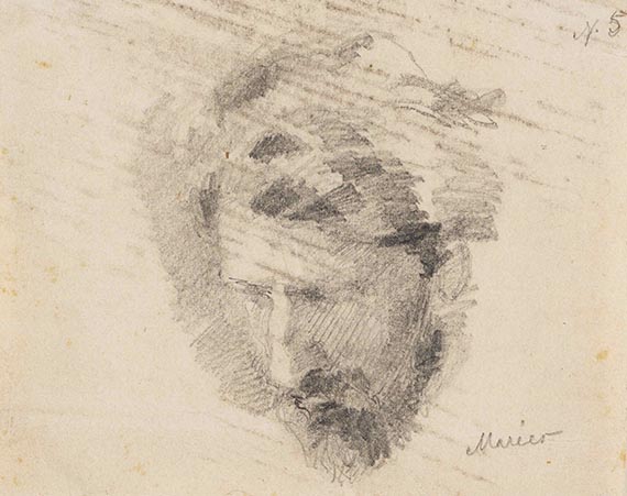 Marées, Hans von - Porträt Konrad Fiedler