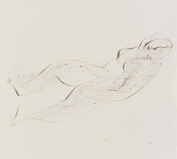 Fautrier, Jean - Tuschzeichnung