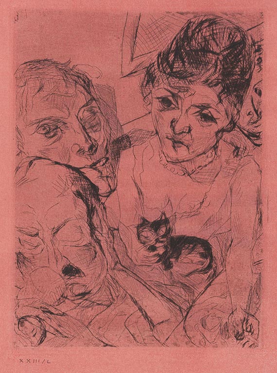 Beckmann, Max - Radierung