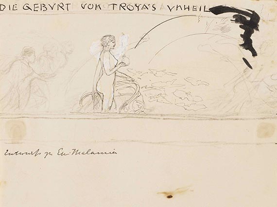 Klinger, Max - Mythologische Szenen (4 Bll.)