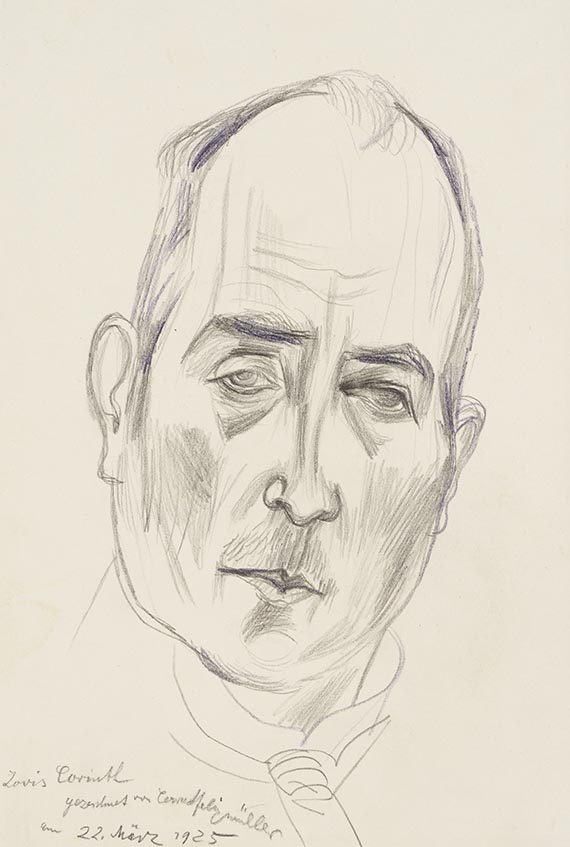 Felixm&uuml;ller, Conrad - Bleistiftzeichnung