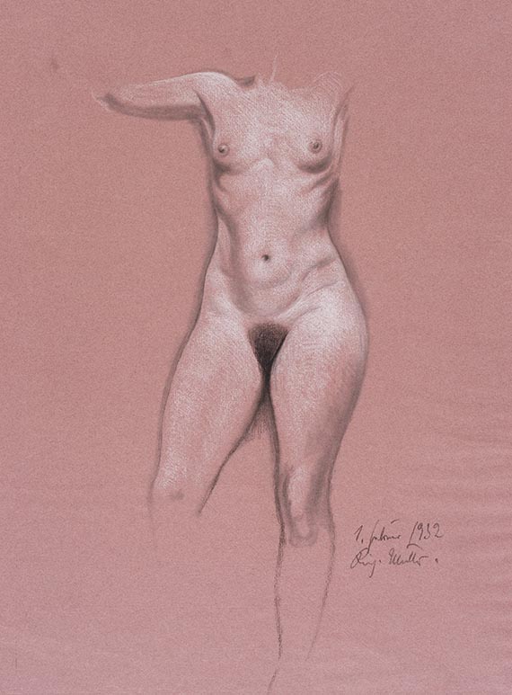 M&uuml;ller, Richard - Weiblicher Akt