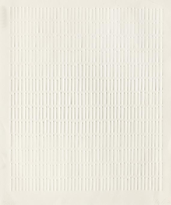 Uecker, G&uuml;nther - Ohne Titel (Reihung)