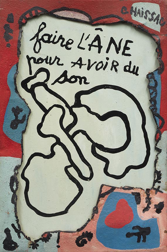 Chaissac, Gaston - Faire l'&acirc;ne pour avoir du son