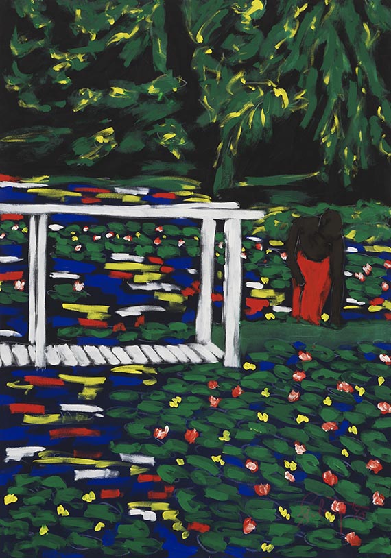 Salom&eacute; (d.i. Wolfgang Ludwig C - Polynesische Landschaft