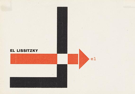 Lissitzky, El - Farblithografie