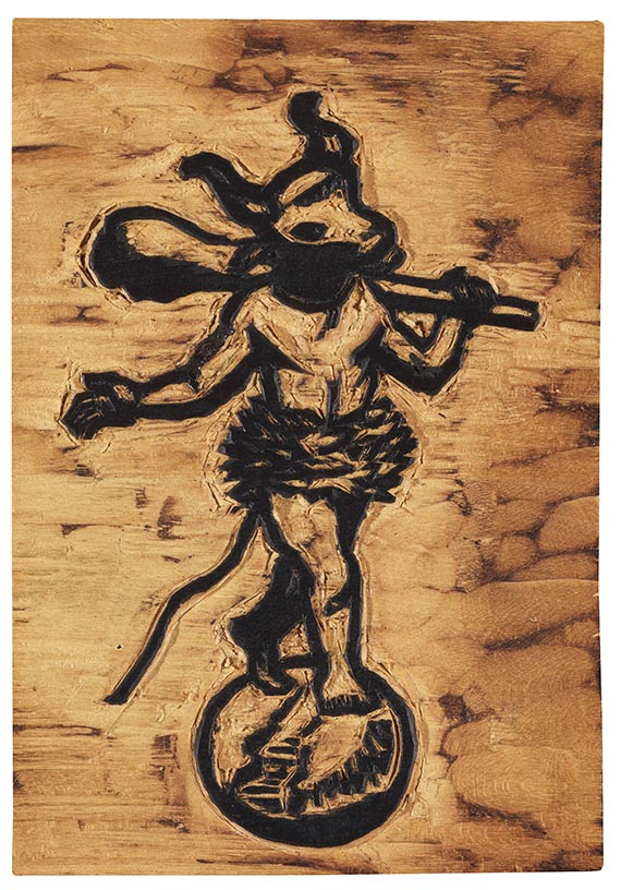 Pechstein, Hermann Max - Holz