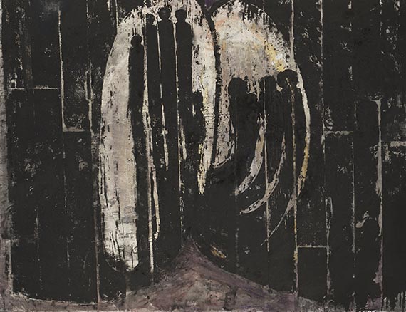 Kluge, Gustav - Mischtechnik auf Leinwand