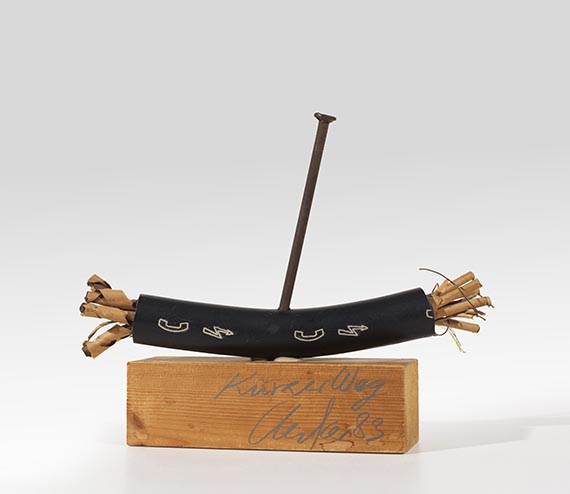 G&uuml;nther Uecker - Kurzer Weg