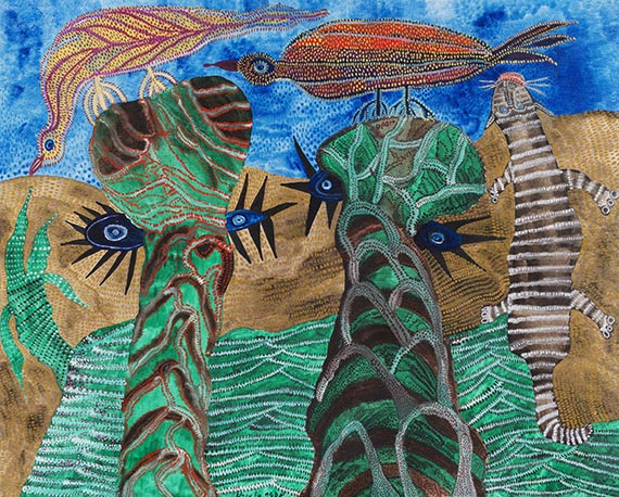 Ursula Schultze-Bluhm - Die V&ouml;gel und die Katze