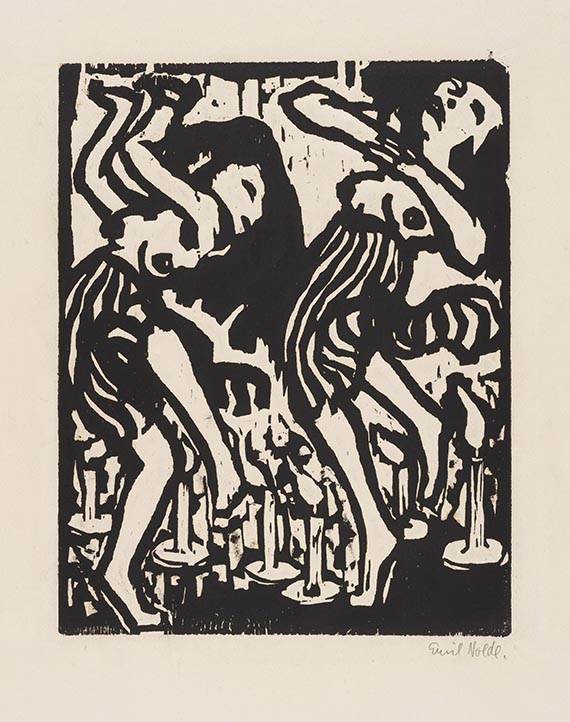 Emil Nolde - Kerzent&auml;nzerinnen