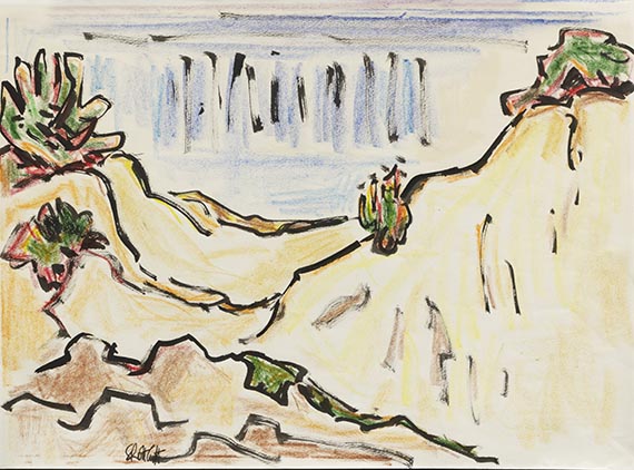 Karl Schmidt-Rottluff - D&uuml;nental