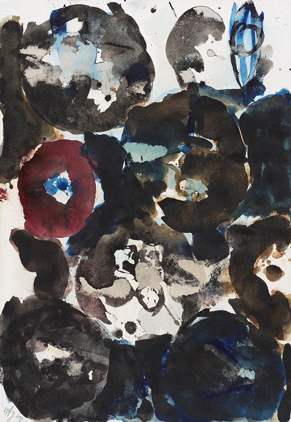 Ernst Wilhelm Nay - My - 11 - 64 (Mykonos)
