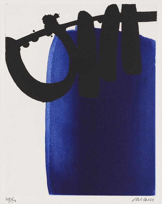 Pierre Soulages - Farbradierung
