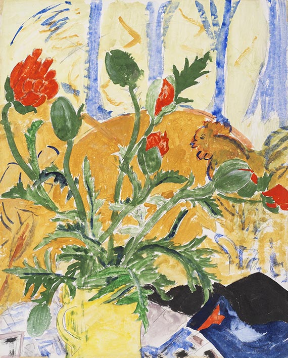 Erich Heckel - Mohn