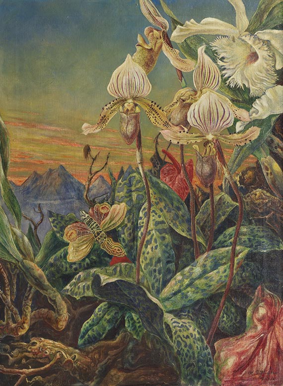 Rudolf Schlichter - &Ouml;l auf Leinwand