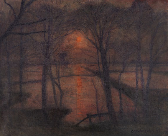 Otto Modersohn - Öl auf Leinwand