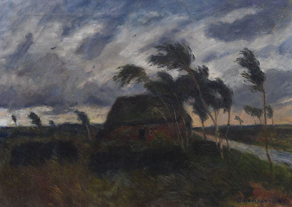Otto Modersohn - Öl auf Leinwand